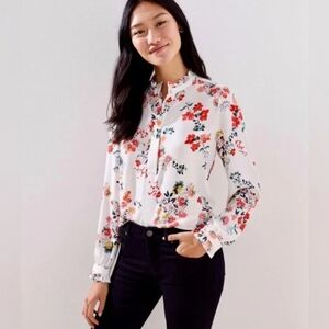 PreLoved: Loft Henley Utility Blouse